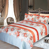 Ramesses Allure Soft Printed Comforter Set | Bright Designs Modern Coverlet Set