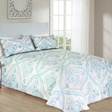 Ramesses Allure Soft Printed Comforter Set | Bright Designs Modern Coverlet Set