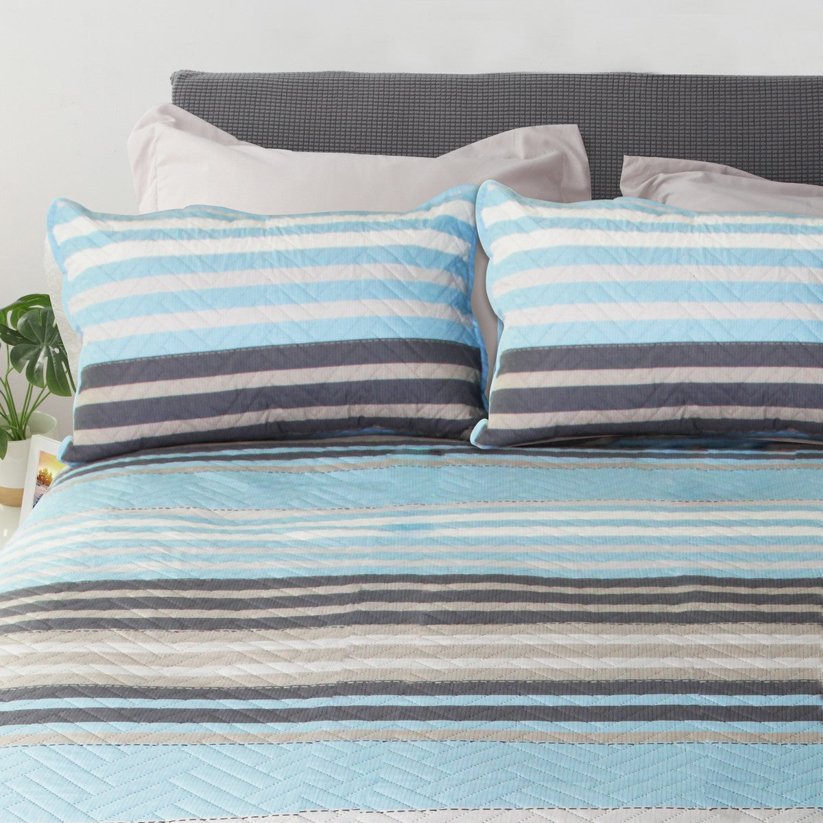 Ramesses Allure Soft Printed Comforter Set | Bright Designs Modern Coverlet Set | 4 Szies - 5 Designs