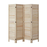 Amalfi Timber Louvre Room Divider & Privacy Screens | Timeless Room Panel Divider Partition| 3 Sizes - 4 Colours