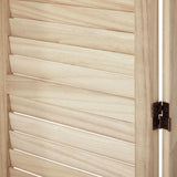 Amalfi Timber Louvre Room Divider & Privacy Screens | Timeless Room Panel Divider Partition| 3 Sizes - 4 Colours