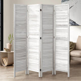 Amalfi Timber Louvre Room Divider & Privacy Screens | Timeless Room Panel Divider Partition| 3 Sizes - 4 Colours