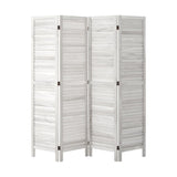 Amalfi Timber Louvre Room Divider & Privacy Screens | Timeless Room Panel Divider Partition| 3 Sizes - 4 Colours