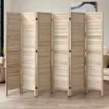 Amalfi Timber Louvre Room Divider & Privacy Screens | Timeless Room Panel Divider Partition| 3 Sizes - 4 Colours