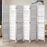 Amalfi Timber Louvre Room Divider & Privacy Screens | Timeless Room Panel Divider Partition| 3 Sizes - 4 Colours