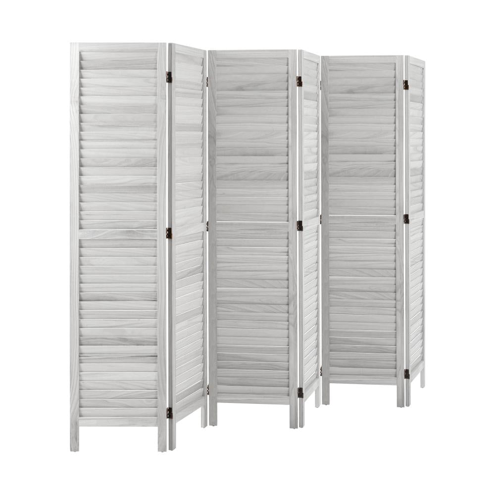 Amalfi Timber Louvre Room Divider & Privacy Screens | Timeless Room Panel Divider Partition| 3 Sizes - 4 Colours