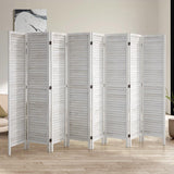 Amalfi Timber Louvre Room Divider & Privacy Screens | Timeless Room Panel Divider Partition| 3 Sizes - 4 Colours