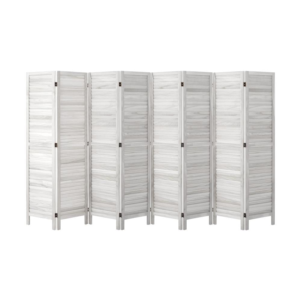 Amalfi Timber Louvre Room Divider & Privacy Screens | Timeless Room Panel Divider Partition| 3 Sizes - 4 Colours