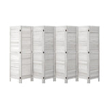 Amalfi Timber Louvre Room Divider & Privacy Screens | Timeless Room Panel Divider Partition| 3 Sizes - 4 Colours