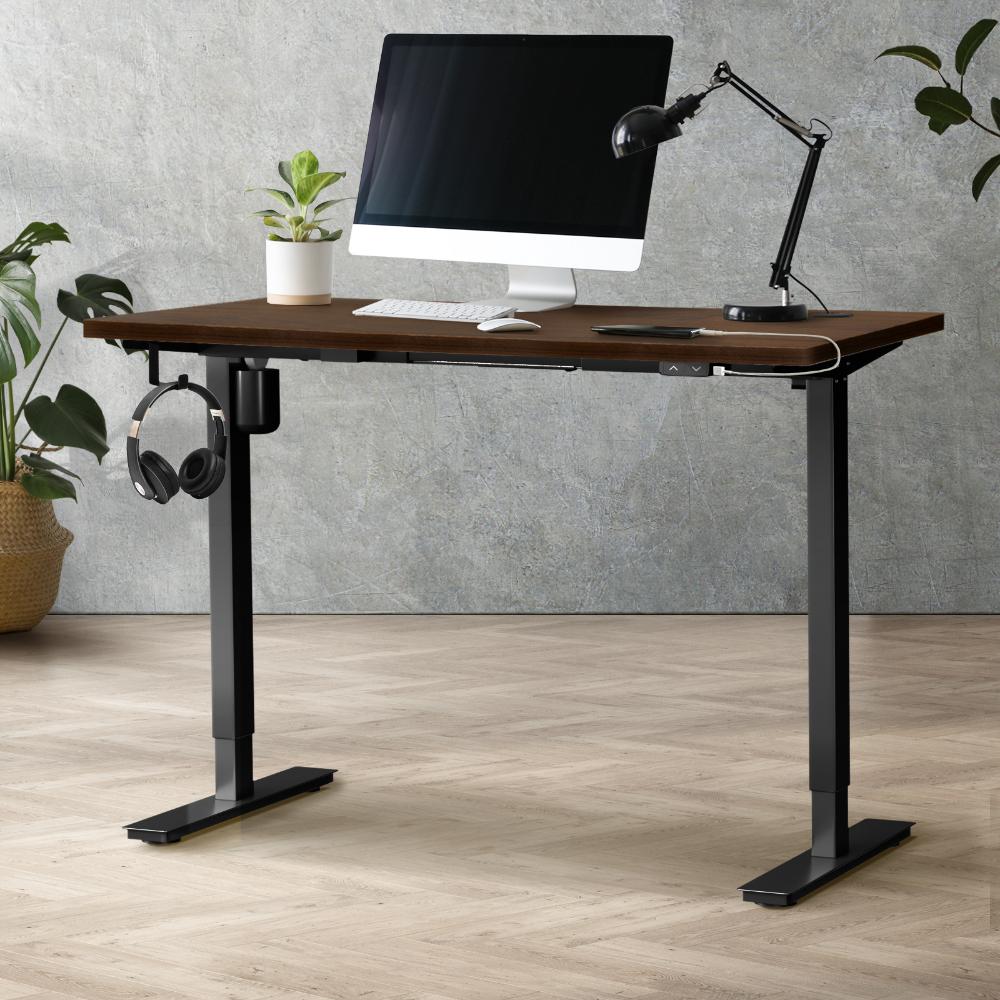 Sconza Deluxe 71-116cm Electric Adjustable Standing Desk | Motorised Office Desk with USB | 3 Frame Colours - 4 Table Choices