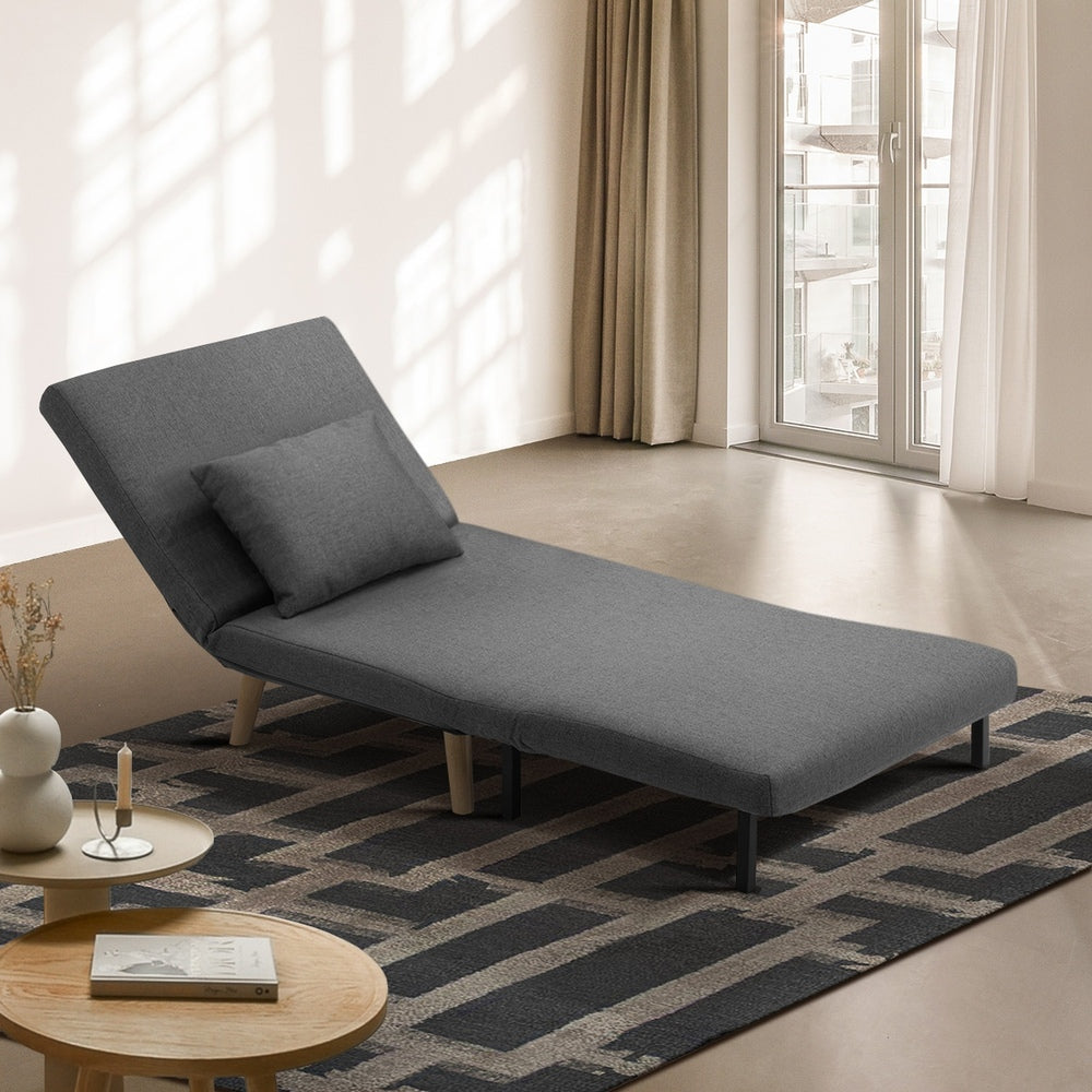 Amalfi Two In One Couch and Fold Out Sofa Bed | Versatile Adjustable Modern Sofa Chair