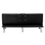 Marlo Two in One 3 Seater Sofa Couch and Fold Out Futon Bed | Adjustable Luxury Futon Sofa Couch