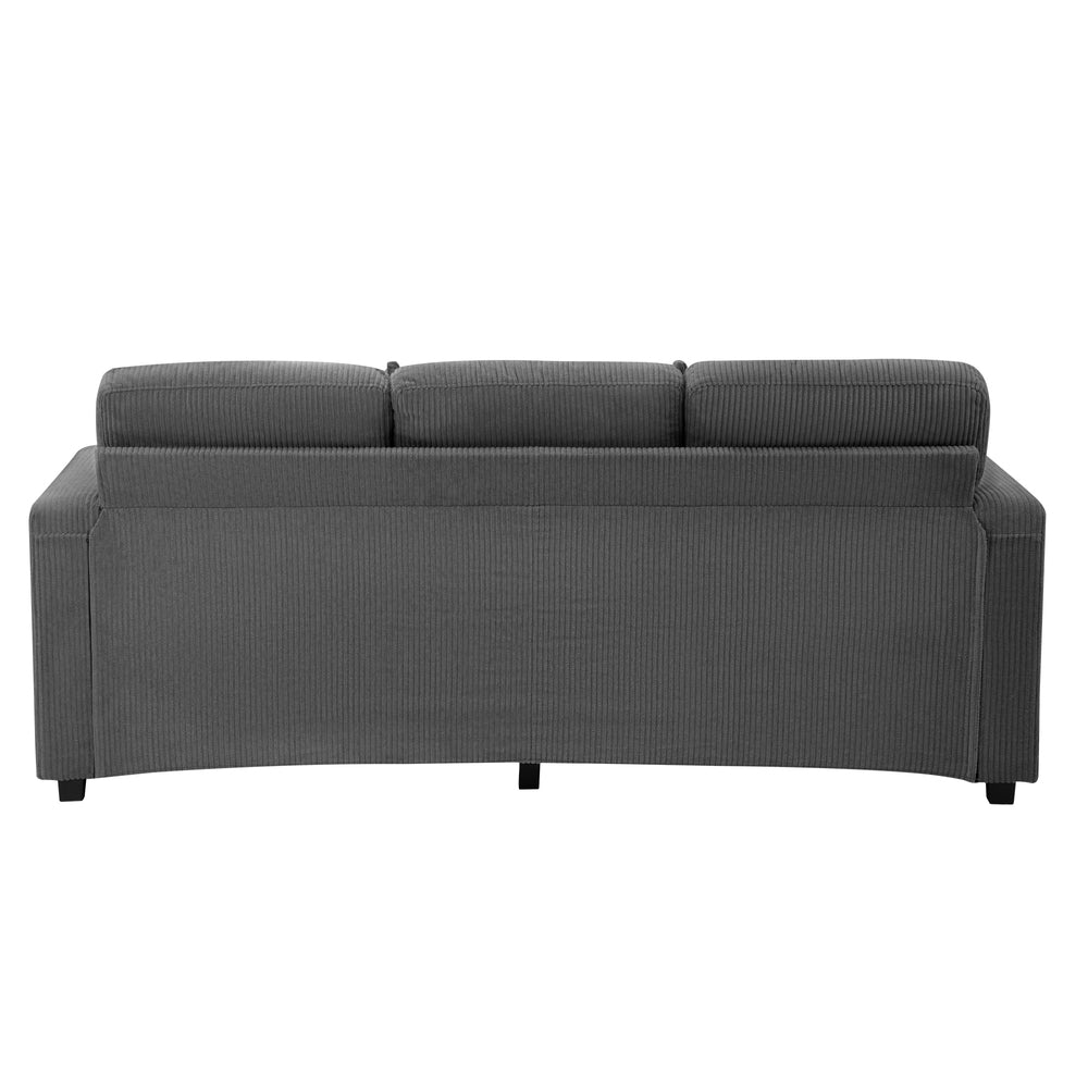 Parisi 3 Seater Premium Storage Sofa with Ottoman | Versatile Sofa Couch Set with Modular Ottoman and Storage