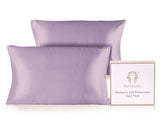 Ramesses Ultra Soft Premium Twin Pack Mulberry Silk Pillowcases | Set of Two Natural Hypoallergenic Silk Pillowcases | 10 Colours