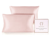 Ramesses Ultra Soft Premium Twin Pack Mulberry Silk Pillowcases | Set of Two Natural Hypoallergenic Silk Pillowcases | 10 Colours