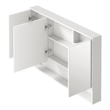 Miami Modern LED Bathroom Cabinet and Storage Unit | Multi Storage Bathroom Mirror Cabinet