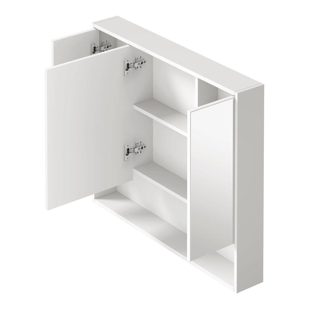 Miami Modern LED Bathroom Cabinet and Storage Unit | Multi Storage Bathroom Mirror Cabinet