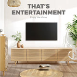 160cm Centrum Wooden TV Cabinet Entertainment Unit | Modern TV Unit with Storage