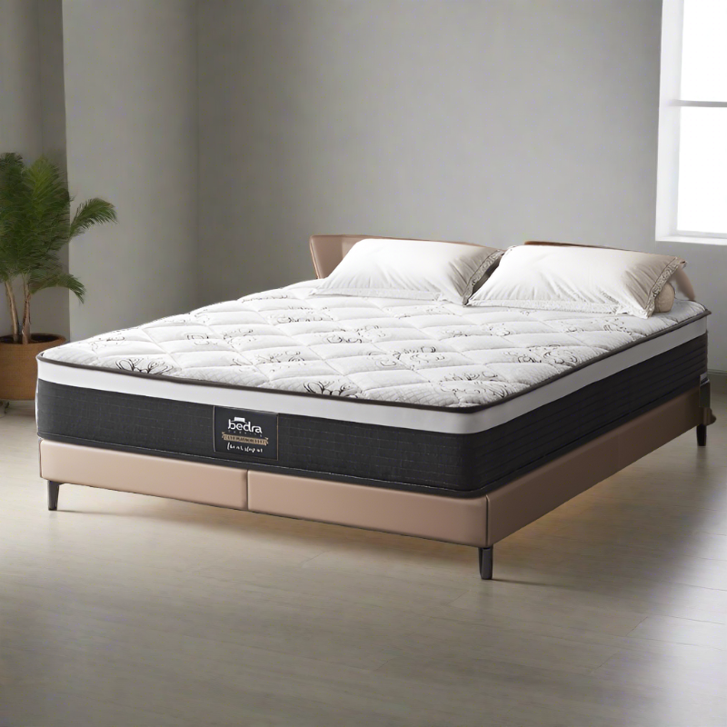 Sleep Luxe Extra Firm 6 Layer 30cm Pocket Spring Mattress | Superior Back Support Firm Bed Mattress - 5 Sizes