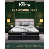 Luxury 7 Layer Bonnel Spring  Support Mattress |Reinforced Edge Ventilated - Medium Firm Mattress by Bedra