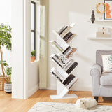 Nuvola X Tree Branch Modern 8 Tier Bookshelf | Multi Storage Display Unit | 2 Colours