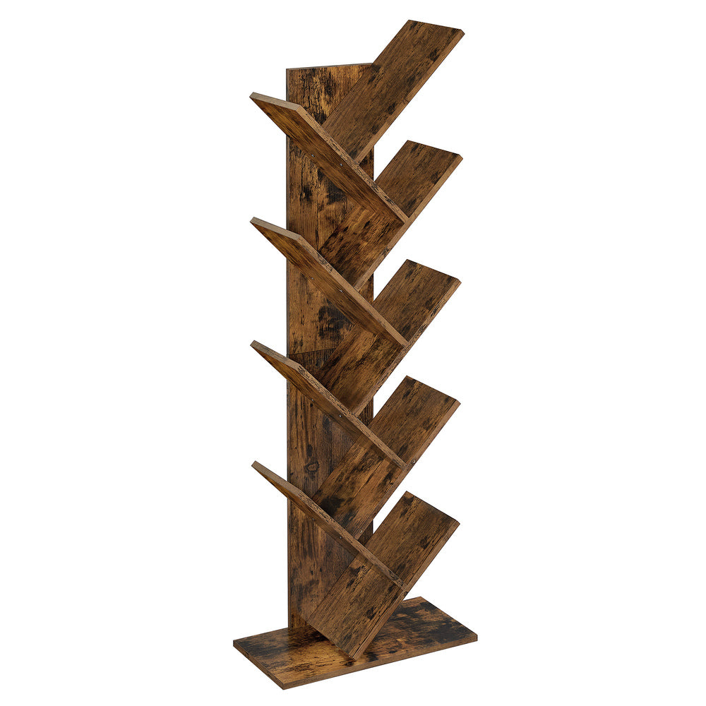 Nuvola X Tree Branch Modern 8 Tier Bookshelf | Multi Storage Display Unit | 2 Colours