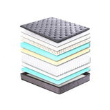 Essenza 5 Zone Premium Bamboo Charcoal Infused Mattress | Medium Firm Anti Bacterial Mattress | 5 Sizes