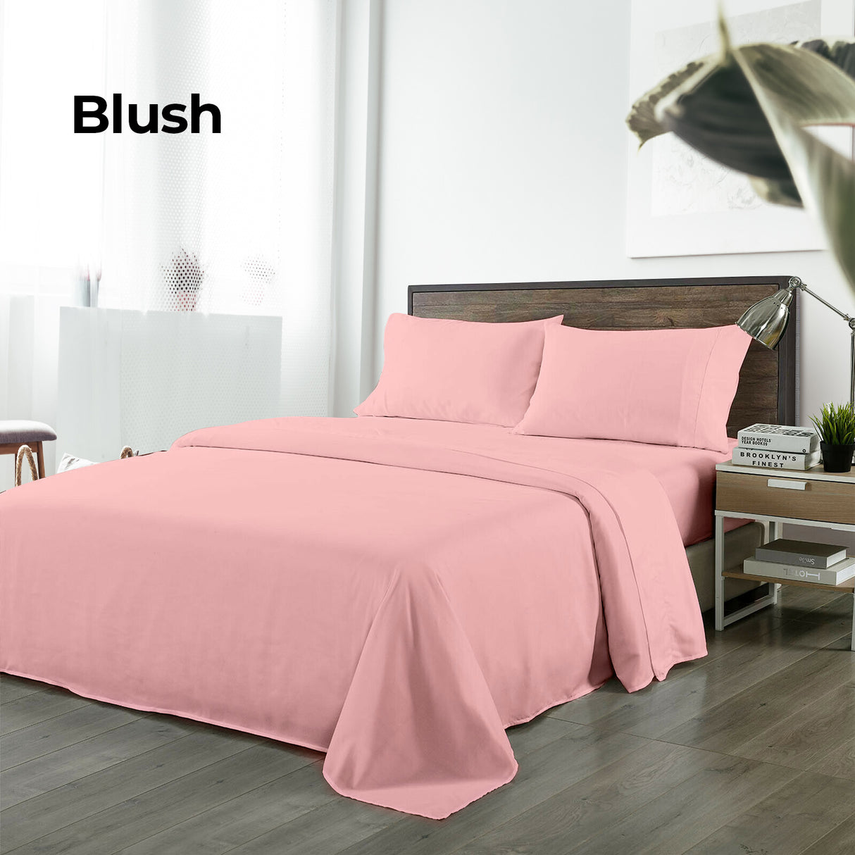 Essenza Melios 1000TC Bamboo Blend Ultra Soft Sheet Set | Luxe Plush Soft Bamboo Sheet Set | 3 Sizes - 6 Colours