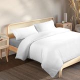 Essenza Melios 1000TC Bamboo Blend Ultra Soft Quilt Cover Set | Luxe Plush Soft Bamboo Duvet Cover Set | 3 Sizes - 6 Colours