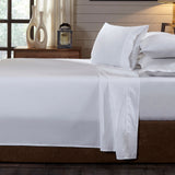 Essenza 250TC 100% Pure Organic Cotton Sheet Set | 4 Piece Luxury Cotton Sheet Set | 3 Sizes - 4 Colours