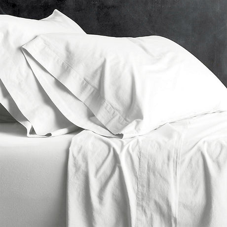 Premium European Vintage Washed Cotton Sheet Set by Park Avenue | 2 Sizes - 7 Colours