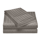 Essenza 1200TC Damask Quilt Cover Set | 3pc Luxury Cotton Blend Striped Duver Cover Set | 2 Sizes - 7 Colours