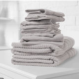 8pc Essenza Pure 100% Cotton 600GSM Luxury Bath Towel Set | Soft Absorbing Towel Set | 10 Colours