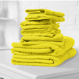 8pc Essenza Pure 100% Cotton 600GSM Luxury Bath Towel Set | Soft Absorbing Towel Set | 10 Colours