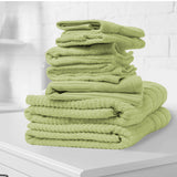 8pc Essenza Pure 100% Cotton 600GSM Luxury Bath Towel Set | Soft Absorbing Towel Set | 10 Colours