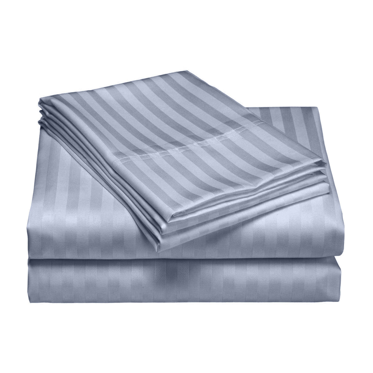 Essenza 1200TC Damask Quilt Cover Set | 3pc Luxury Cotton Blend Striped Duver Cover Set | 2 Sizes - 7 Colours