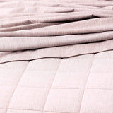 Paradis Washed Chambray Quilted Quilt Cover Set by Park Avenue