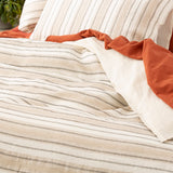 Bardot Yarn 100 % French Linen Quilt Cover Set by Renee Taylor | Premium Linen Cover