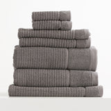 Luxury Cambridge 650 GSM Textured 100% Cotton Towel Set by Renee Taylor | 7 or 14pc Set - 6 Colours