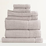 Luxury Cambridge 650 GSM Textured 100% Cotton Towel Set by Renee Taylor