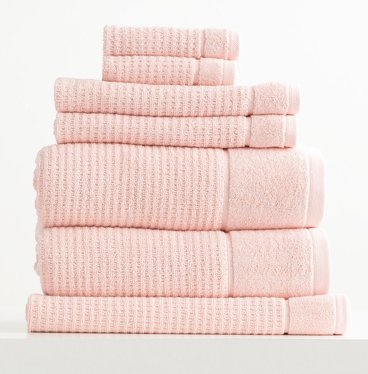 Luxury Cambridge 650 GSM Textured 100% Cotton Towel Set by Renee Taylor