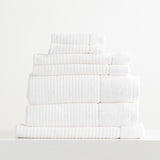 Luxury Cambridge 650 GSM Textured 100% Cotton Towel Set by Renee Taylor | 7 or 14pc Set - 6 Colours