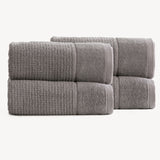 2 or 4pc Luxury Cambridge 650 GSM Textured Extra Large Bath Sheets | 6 Colours