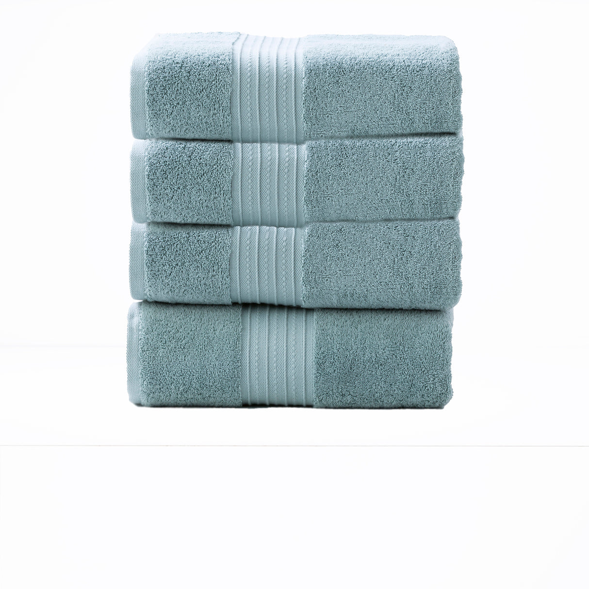 4pc 100% Cotton 650 GSM Low Twist Towel Set by Renee Taylor