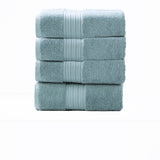 4pc 100% Cotton 650 GSM Low Twist Towel Set by Renee Taylor