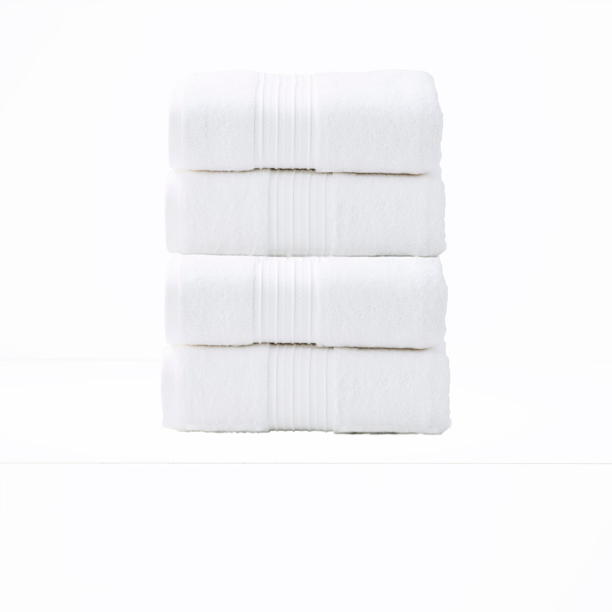 4pc 100% Cotton 650 GSM Low Twist Towel Set by Renee Taylor