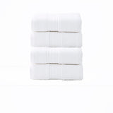 4pc 100% Cotton 650 GSM Low Twist Towel Set by Renee Taylor