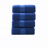 4pc 100% Cotton 650 GSM Low Twist Towel Set by Renee Taylor