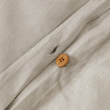 Luxore 100% Premium Vintage Washed Hemp Linen Quilt Cover Set | Supreme Cooling Hemp Duvet Cover