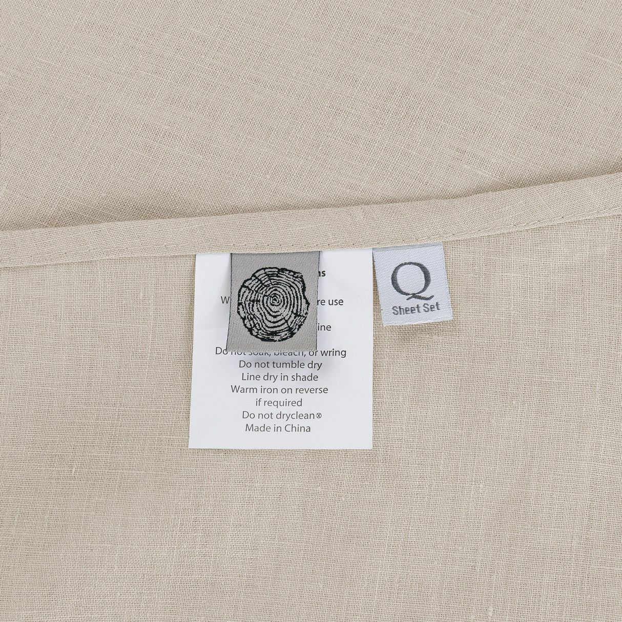 Luxore 100% Premium Vintage Washed Hemp Linen Sheet Set | Supreme Cooling Hemp Sheets